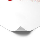 EMD GP38-2 Diesel Locomotive and American flag ポスター (角)