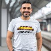 EMD SD40-2ディーゼル機関車。ユニオン太平洋 Tシャツ