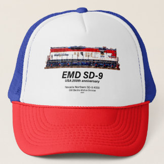 EMD SD-9 アメリカ建国250周年記念ヘリテージ機関車 キャップ