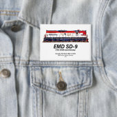 EMD SD-9 アメリカ建国250周年記念ヘリテージ機関車 缶バッジ (インサイチュ)
