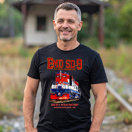 EMD SD-9 アメリカ建国250周年記念ヘリテージ機関車 Tシャツ
