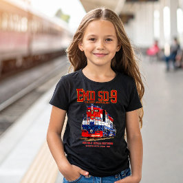 EMD SD-9 USA 250th Anniversary Heritage Locomotive Tシャツ