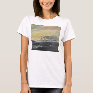 Emdenは波のインド洋1914 2011年に乗ります tシャツ