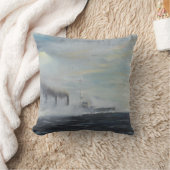 Emden 「東の」1914 2011年の白鳥 クッション (ブランケット)