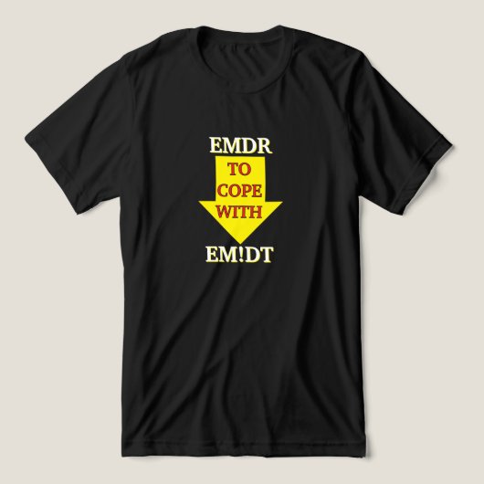 EMDRがEM!DT Tシャツに対応 トライブレンドＴシャツ (デザイン正面)