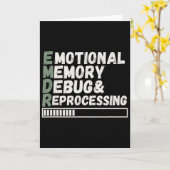 EMDR感情的記憶デバッグ再処理ユーモア _1 カード (黄色い花)