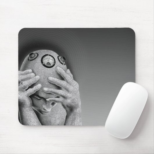 emek_cyberman_mousepad マウスパッド (マウス)