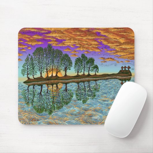 emek_lake_guitar_mousepad マウスパッド (マウス)