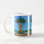 EMEK_Peace Tree_MUG コーヒーマグカップ (左)