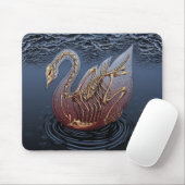 emek_swan_mousepad マウスパッド (マウス)
