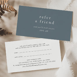 EMELIAダスティブルーミニマルフレンド割引を参照 紹介カード