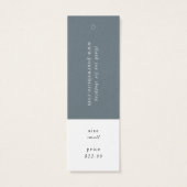 EMELIAブルーつるラベル衣料品ラベル価格ラベル (裏面)