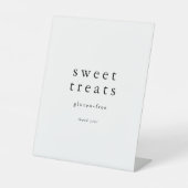 EMELIAミニマルユニークリストシンプルスイートトリート 台座サイン (正面)