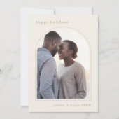 EMELIA金ゴールドハッピーホリデイズカワイファミリーフォト シーズンカード (正面)