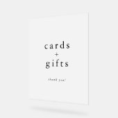 EMELIA モダン Bohoカーユニークドとギフト結婚ズ アクリルサイン (傾斜)