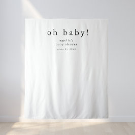 EMELIA Bohoの写真シンプルプロップベビーシャワー背景 タペストリー