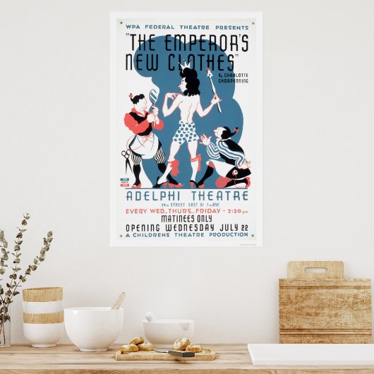 Ements New Clothes 1936 WPA ポスター (キッチン)