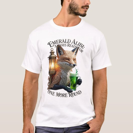 Emerald Alibi Fox Graphic Tee Tシャツ (正面)