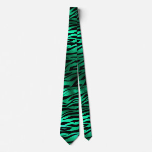 Emerald and Gold Safari Series Design 10 ネクタイ