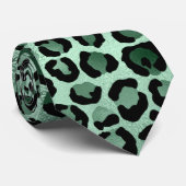 Emerald and Gold Safari Series Design 9 ネクタイ (ロール)