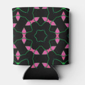 Emerald and Pink Kaleidoscope 缶クーラー (裏面)