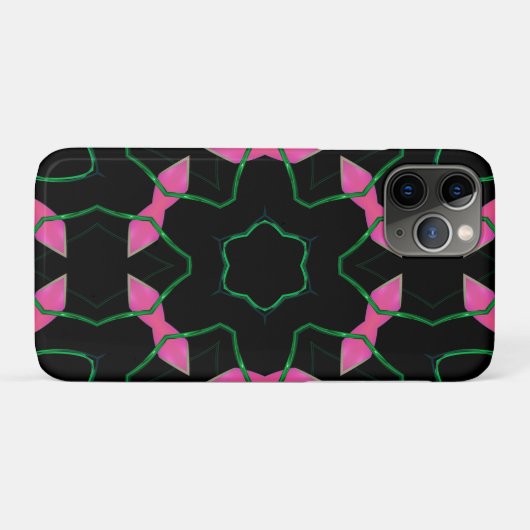 Emerald and Pink Kaleidoscope Case-Mate iPhoneケース (裏面(横))