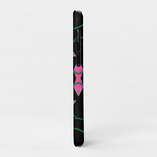 Emerald and Pink Kaleidoscope Case-Mate iPhoneケース (裏面/左)