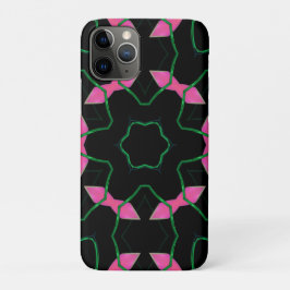Emerald and Pink Kaleidoscope iPhone 11 Proケース