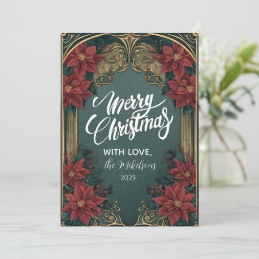 Emerald Baroque Christmas シーズンカード (スタンド正面)