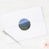 Emerald Bay, Lake Tahoe，カリフォルニア州，アメリカ ラウンドシール (封筒)