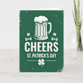 Emerald Beer Cheers Pattern Card カード (正面)