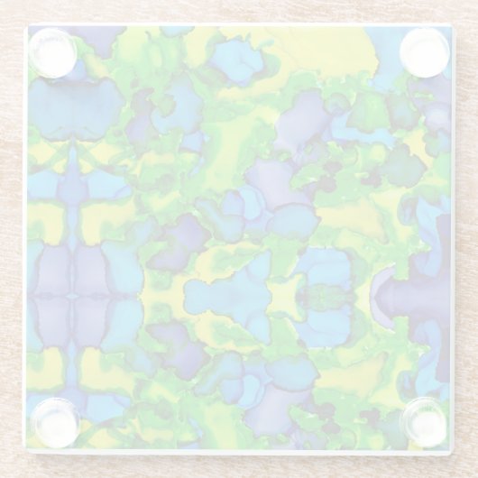 Emerald Bliss ガラスコースター (裏面)