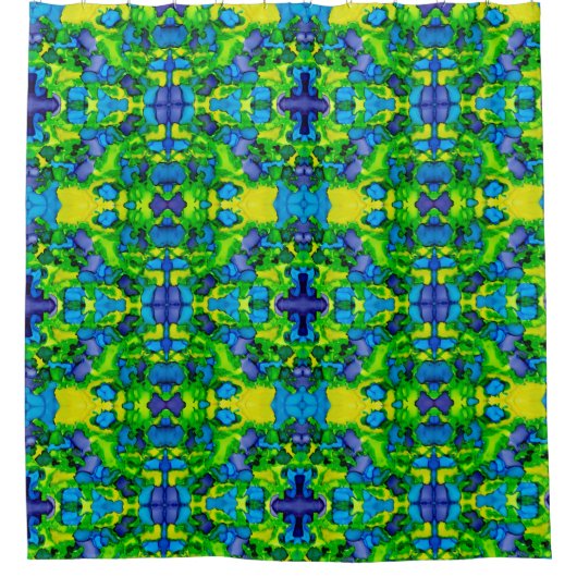 Emerald Bliss シャワーカーテン (正面)