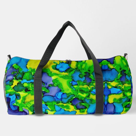 Emerald Bliss ダッフルバッグ (裏面)