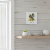 Emerald Canopy, custom スクエア壁時計