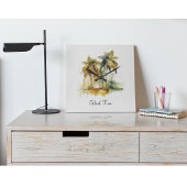 Emerald Canopy, custom スクエア壁時計