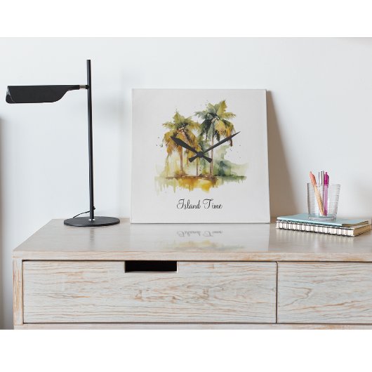 Emerald Canopy, custom スクエア壁時計