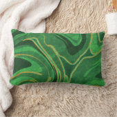 Emerald City Marble ランバークッション (ブランケット)