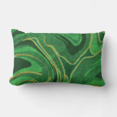 Emerald City Marble ランバークッション (正面)