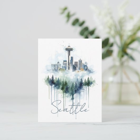 Emerald City Mist: Seattle ポストカード (スタンド正面)