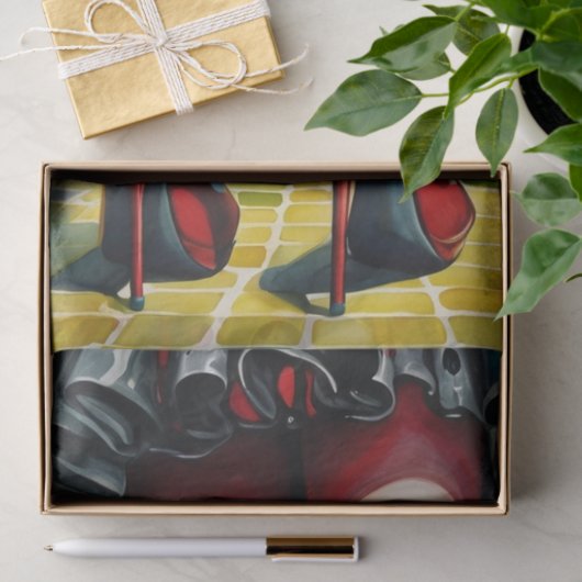 Emerald City Skyline Witch - Ruby Heels - Stocking 薄葉紙 (ギフト)