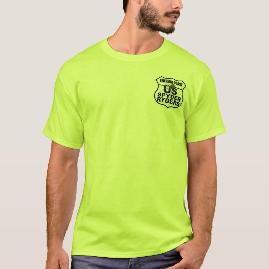 Emerald Coast Chapter - Logo Pocket Trans Tシャツ (正面)
