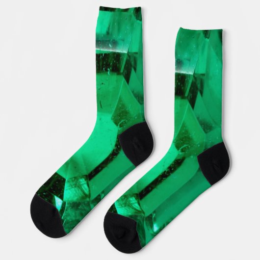 Emerald Crew Socks, for Saint Patrick's Day ソックス (左)
