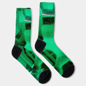 Emerald Crew Socks, for Saint Patrick's Day ソックス (右)