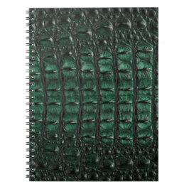 Emerald Crocodile Leather Luxury Exotic Skin ノートブック