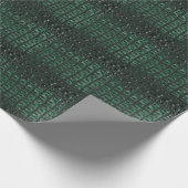Emerald Crocodile Leather Luxury Exotic Skin ラッピングペーパー (角)