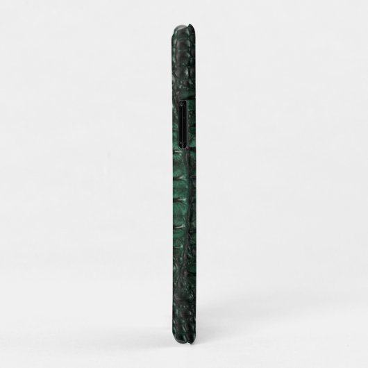 Emerald Crocodile Leather Luxury Exotic Skin Case-Mate iPhoneケース (裏面/右)