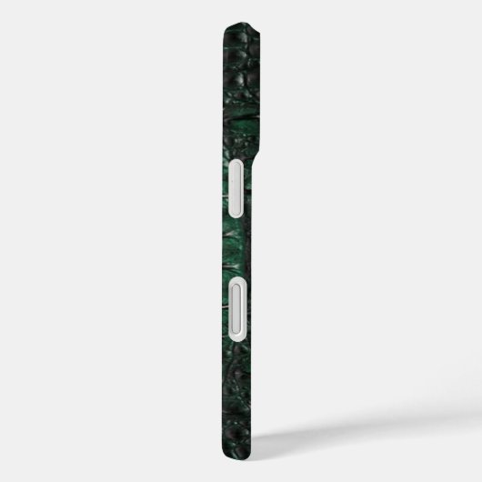 Emerald Crocodile Leather Luxury Exotic Skin Case-Mate iPhoneケース (裏面 / 右)