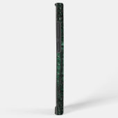 Emerald Crocodile Leather Luxury Exotic Skin Samsung Galaxyケース (右側面)