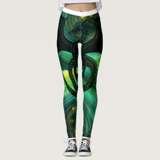 Emerald Dragon Leggings レギンス